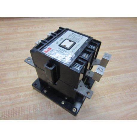 ABB EH100C-1 Contactor 105A 600VAC 3 Pole 110120V EH 100 EH100C1 - Used