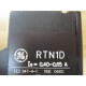 GE General Electric RTN1D Overload Relay