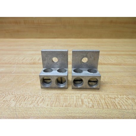 Burndy K2A25U Terminal Lug Connector (Pack of 2) - Used