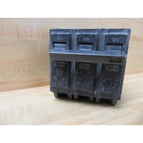 General Electric THQB330 Circuit Breaker 30A 3P GE - Used