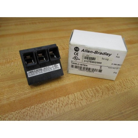 Allen Bradley 140M-C-WTEN BusBar Feeder Terminal 140MCWTEN