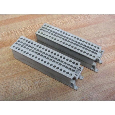 Siemens 1 NET 812 0668 40P Screw Terminal Block 1NET8120668 (Pack of 2) - Used