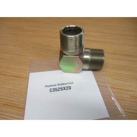 Generic, Replaces Weatherhead C3529X20 Pipe Elbow