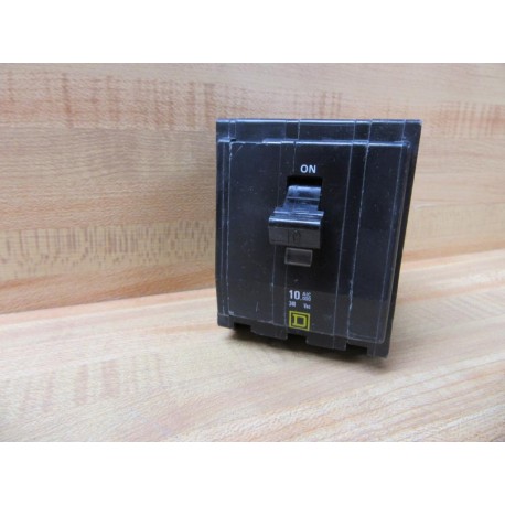 Square D QO310 Circuit Breaker 10A 3P - Used