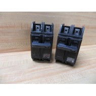 General Electric GE THQC215 Circuit Breaker 15A 2 Pole Chipped (Pack of 2) - Used