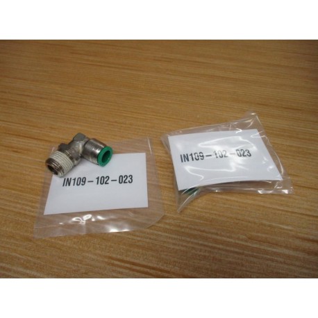Numatics IN109-102-023 Male Swivel Elbow IN109102023 (Pack of 2)