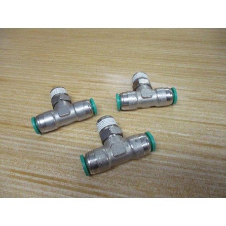 Numatics IN114-308-022 Male Branch Tee IN114308022 (Pack of 3) - New No Box