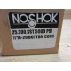 Noshok 25.300.SST.5000 Pressure Gauge 5000PSI Liquid Filled 716" Brass