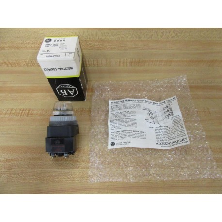 Allen Bradley 800H-PR16 Pilot Light Clear 800H-PR16C