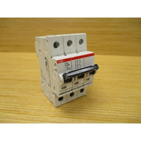 ABB S 283 K 20A 20A Circuit Breaker S283K20A Cracked (Pack of 2) - Used