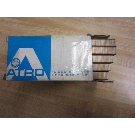 Atro 3306003 Staples Type 612-12" (Pack of 10000)