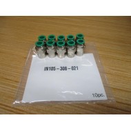 Numatics IN105-308-021 Female Connector IN105308021 (Pack of 10)