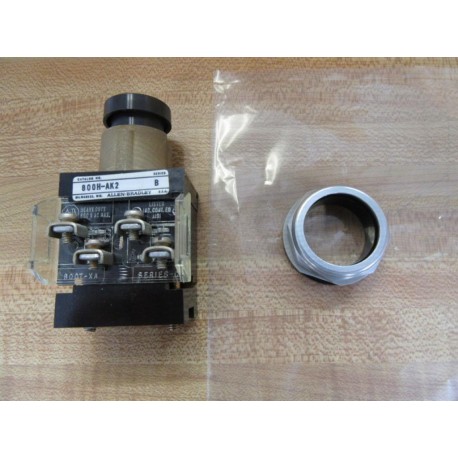 Allen Bradley 800H-AK2 Push Button Switch - New No Box