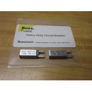 Buss CB212-25 Bussmann 25A Circuit Breaker CB21225 (Pack of 2)