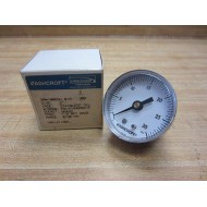 Ashcroft 20W1005SH 01B Pressure Gauge  18" NPT Back