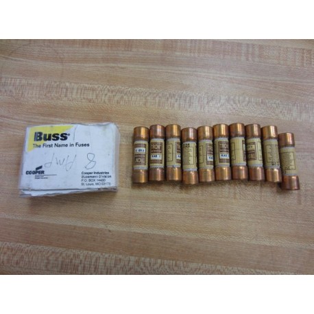 Buss KAB 8 Bussmann Fusetron Fuse KAB8 (Pack of 10)