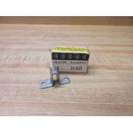 Allen Bradley N40 Overload Relay Heater Element 2 Holes