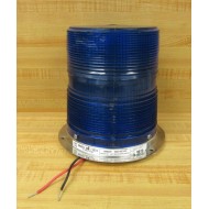 Tomar Electronics 804-1274 Blue Maxi Strobe 8041274 With Mount 12-74VDC - Used