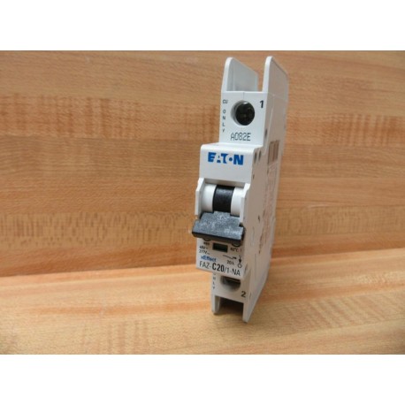 Eaton FAZ-C201-NA Circuit Breaker 20A 1P FAZ-C201-NA-SP - New No Box