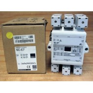 Fuji SC-E7 3P Contactor SC-E7-100V WSmall Crack in Base