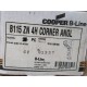 CooperB-Line B115 ZN 4 Hole Corner Angle B115ZN (Pack of 18)