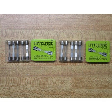 Littelfuse 3AG-15A Fuse Cross Ref 1BZ07 311 Metal Strip Element (Pack of 10)