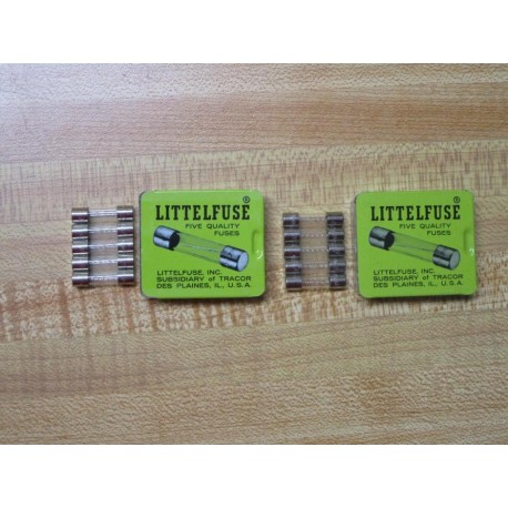 Littelfuse 0235006 Fuse Cross Ref 6F106, 235006 Jagged Wire (Pack of 10)