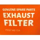 Busch V532 140 154 Exhaust Filter 0532 140 154