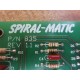 Spiral-Matic 835 Circuit Board 835 Rev.1.1 - New No Box