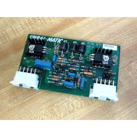 Spiral-Matic 871 Motor Controller Board 871 Rev.1.1 - New No Box