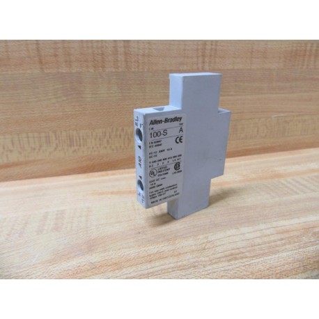 Allen Bradley 100-SA10 Contact Block 100SA10 Ser A - Used