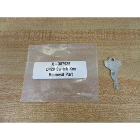 Allen Bradley D429 Switch Key X-307925