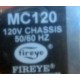 Fireye MC120 Chassis Assy 120V 5060Hz M-Series II - New No Box