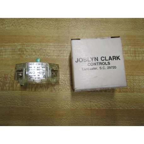 Joslyn Clark Sylvania 100T-CB10 Contact Block 100TCB10