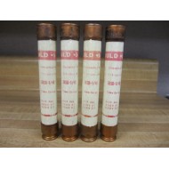 Tri-onic TRS6-14R Gould Shawmut Fuse TRS614R Tested (Pack of 4) - New No Box