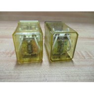 Idec RR2P-U-DC24V Relay RR2PUDC24V (Pack of 2) - Used