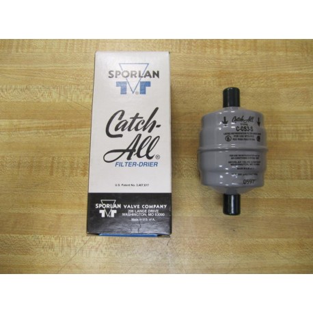 Sporlan C-053-S Filter-Drier 38" ODF Solder C053S