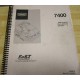 Tennant 7400 GM Engine Parts Manual - Used