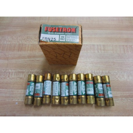 Buss FRN-25 Busmann Fusetron Fuse FRN25 (Pack of 10)