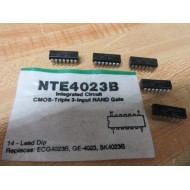 NTE NTE4023B Integrated Circuit (Pack of 5)