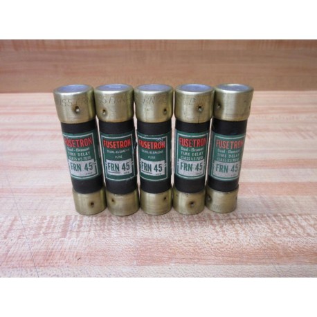 Buss FRN 45 Bussmann Fusetron Fuse (Pack of 5) - New No Box