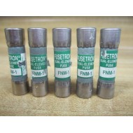 Buss FNM-1 Bussmann Fuse Cross Ref 6C207 Tested (Pack of 5) - Used