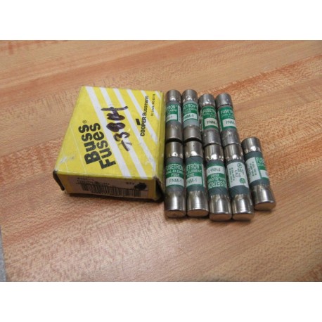 Buss FNM-1 Bussmann Fuse Cross Ref 6C207 (Pack of 9)