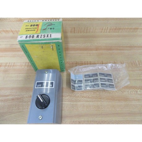 Allen Bradley 800-R2SX1 Selector Switch
