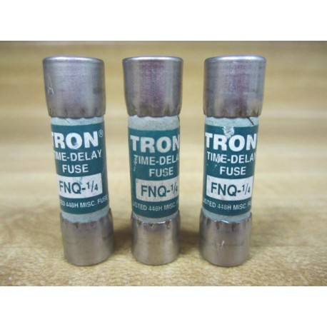 Buss FNQ-14 Bussmann Fuse Cross Ref 6F140 Tested (Pack of 3) - New No Box