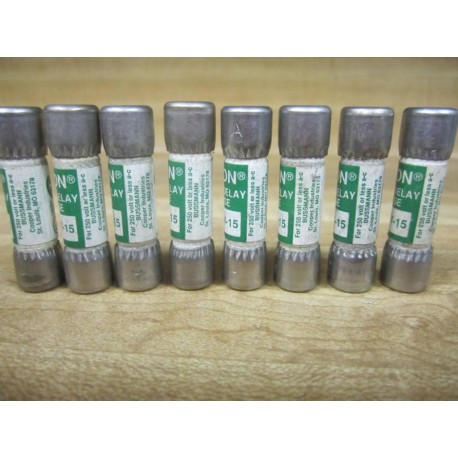 Buss FNW-15 Bussmann Fuse Cross Ref 4XC14 Tested (Pack of 8) - New No Box