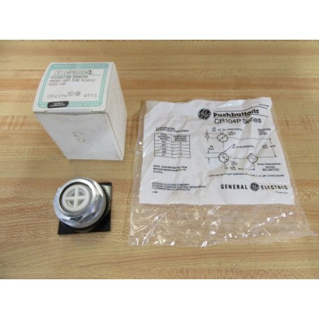 General Electric CR104PBG00A2 Push Button Switch