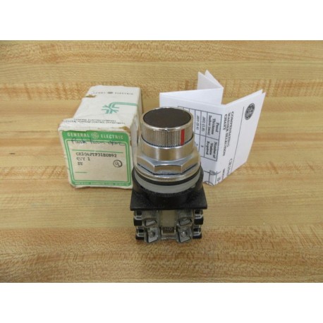 General Electric CR104PTP31E0B92 Push Button Switch