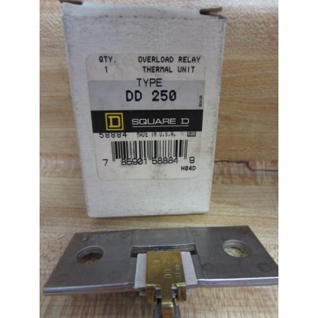 Square D DD250 Overload Relay Heater Element DD250.0