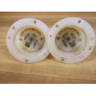 Hubbell HBL-2525 Plug 231A (Pack of 2) - Used